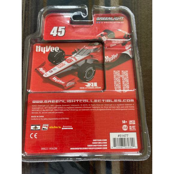 2022 Hyvee Indycar series diecast - Picture 2 of 3